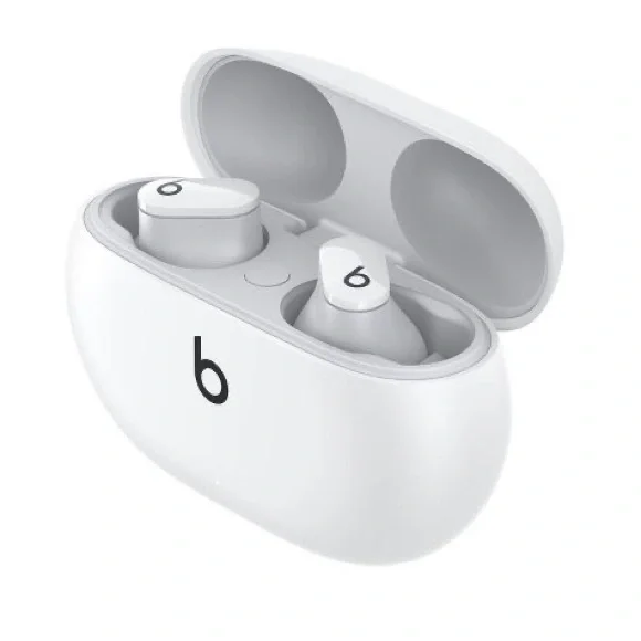 New! - White - Beats Studio Buds - True Wireless Headphones W/ ANC
